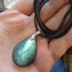 Collier pendentif Labradorite ref 2533