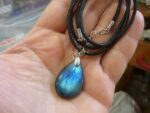 Collier pendentif Labradorite ref 2503