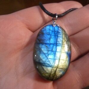 Collier pendentif Labradorite GG 1812