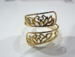 Bague ajustable Fleur de lotus ref or