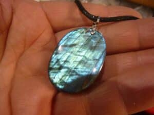 Collier pendentif Labradorite GG 1812