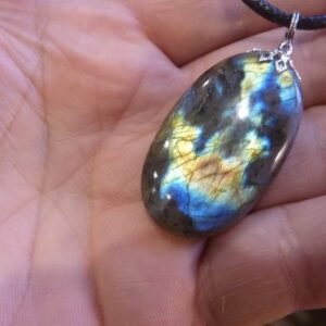 Collier pendentif Labradorite GG 953