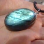 Collier pendentif Labradorite GG 012