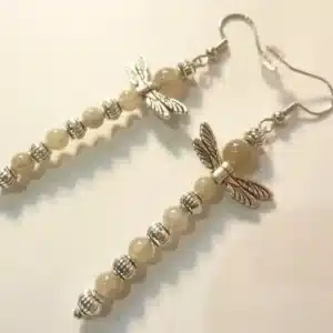 Boucles d'oreilles en pierres naturelles