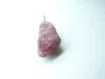 Pendentif spinelle rouge brut pierre rare et exceptionnelle ref 241