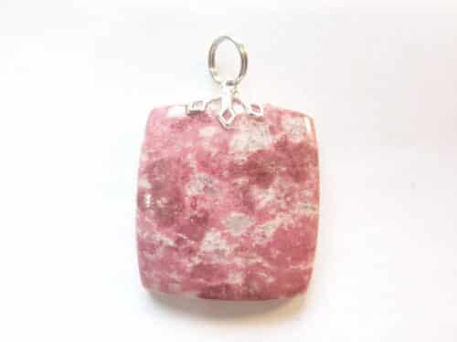 Pendentif Thulite argent 925 GG 3902