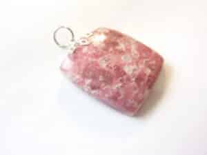 Pendentif Thulite argent 925 GG 3902