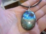 Pendentif Labradorite spécial pour thérapeute GG 0603