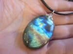 Pendentif Labradorite spécial pour thérapeute GG 0603