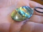Pendentif Labradorite spécial pour thérapeute GG 0603