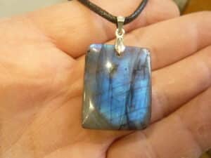 Collier pendentif Labradorite GG A01