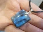 Collier pendentif Labradorite GG A01