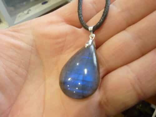 Collier pendentif Labradorite GG 1603