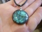 Collier pendentif Labradorite GG A03
