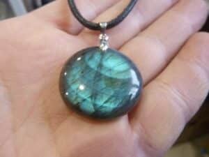 Collier pendentif Labradorite GG A03