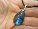 Collier pendentif Labradorite GG A06