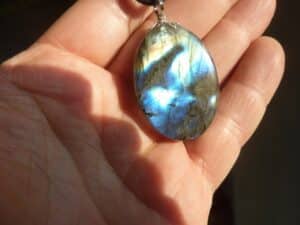 Pendentif Labradorite spécial pour thérapeute GG Th4