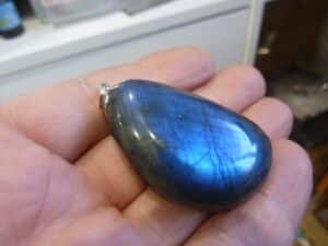 Pendentif Labradorite spécial pour thérapeute GG Th5