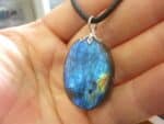 Pendentif Labradorite spécial pour thérapeute GG 2205