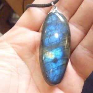 Pendentif Labradorite spécial pour thérapeute GG ZR01