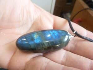 Pendentif Labradorite spécial pour thérapeute GG ZR01