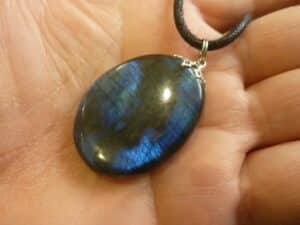 Pendentif Labradorite spécial pour thérapeute GG 0806