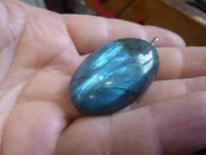 Pendentif Labradorite spécial pour thérapeute GG T0A