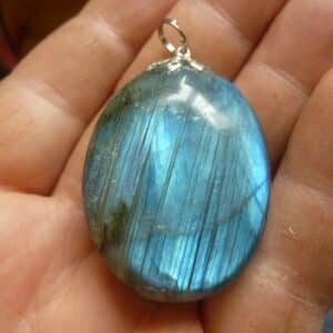 Pendentif Labradorite spécial pour thérapeute GG TR9