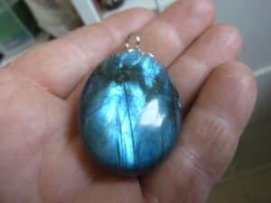 Pendentif Labradorite spécial pour thérapeute GG TR9