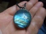 Pendentif Labradorite spécial pour thérapeute GG A29