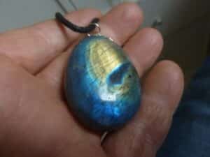 Pendentif Labradorite spécial pour thérapeute GG C12