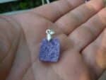 Pendentif Charoite monture argent 925 GG 333