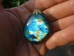 Pendentif Labradorite spécial pour thérapeute GG B78