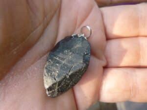 Pendentif Spinelle noir 20,5 gr ultra rare gg F54