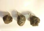 Lot de 3 Pendentifs Spinelle noir ultra rare GG LOT1