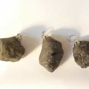 Lot de 3 Pendentifs Spinelle noir ultra rare GG LOT1