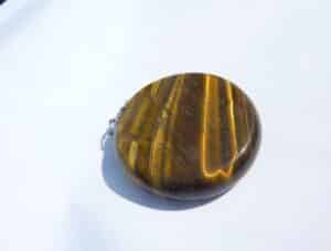 Pendentif Oeil de tigre GG P12