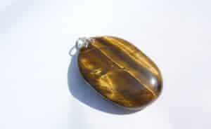 Pendentif Oeil de tigre GG J02