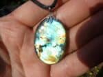 Collier pendentif Labradorite GG SOL1