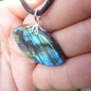 Collier pendentif Labradorite GG AR2