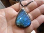 Pendentif Labradorite spécial pour thérapeute GG 1806