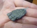 Pendentif Spinelle noir 13,1 gr ultra rare gg 78
