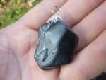 Pendentif Spinelle noir 31,8 gr ultra rare gg 831