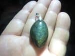 Pendentif Obsidienne oeil céleste mentogochol GG 2806