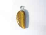 Pendentif Oeil de tigre Argent 925 protection et confiance en soi