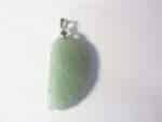Pendentif aventurine aile d'ange Argent 925 confiance en soi-anti-stress