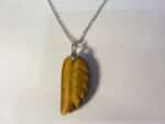 Pendentif Oeil de tigre Argent 925 protection et confiance en soi