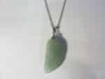Pendentif aventurine aile d'ange Argent 925 confiance en soi-anti-stress