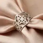 Bague Nœud de sorcière (Wiccan) argent T 54