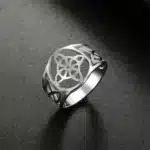 Bague Nœud de sorcière (Wiccan) argent T 54